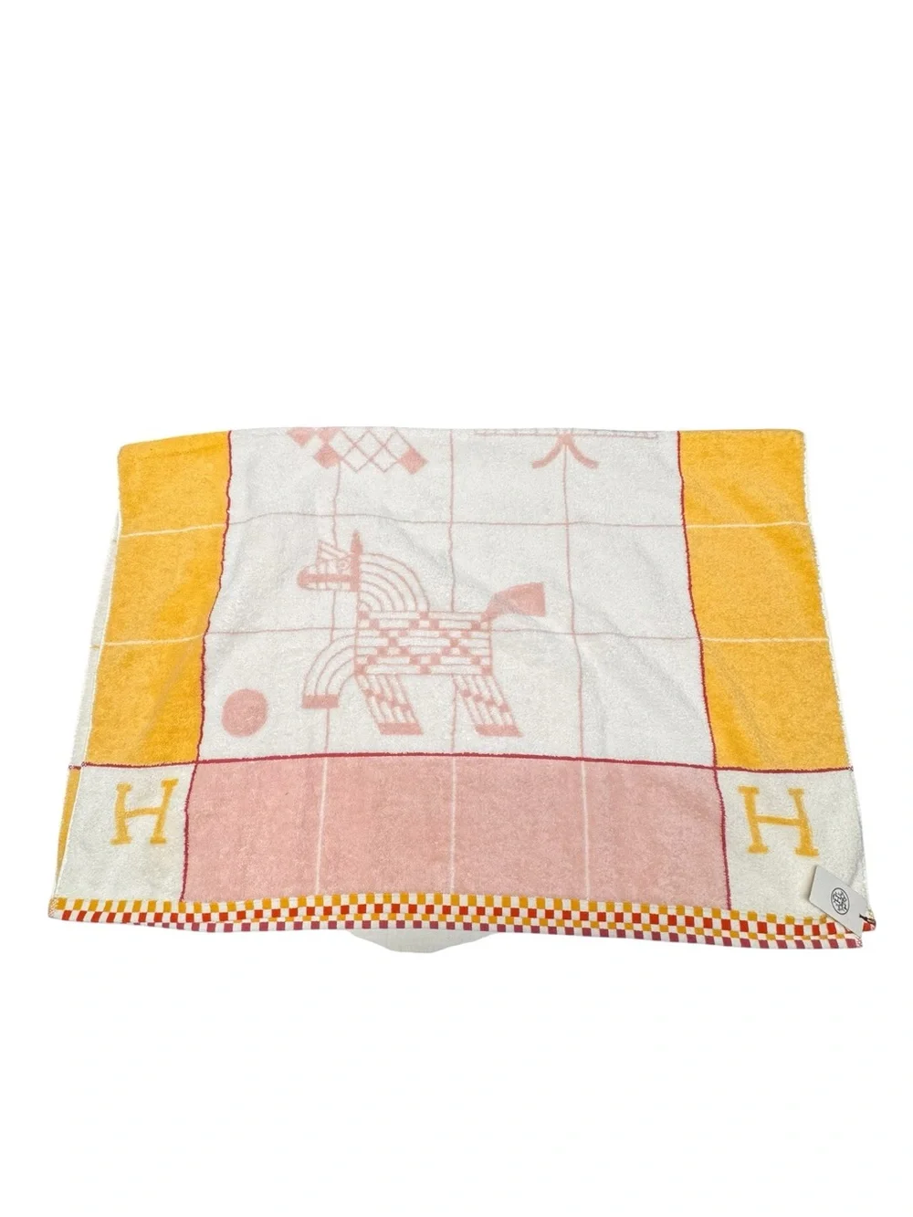 Hermès Animaux Nattés Bath Towel luxury classic designer